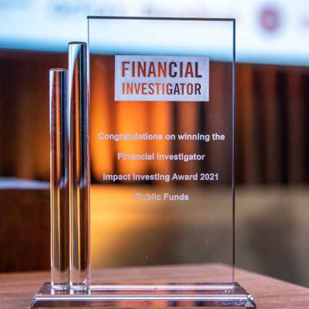 Triodos Pioneer Impact Fund wins Financial Investigator Impact Investing Award 2021